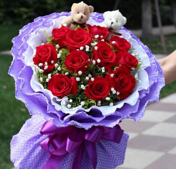 11朵玫瑰花语 一生一世最爱是你